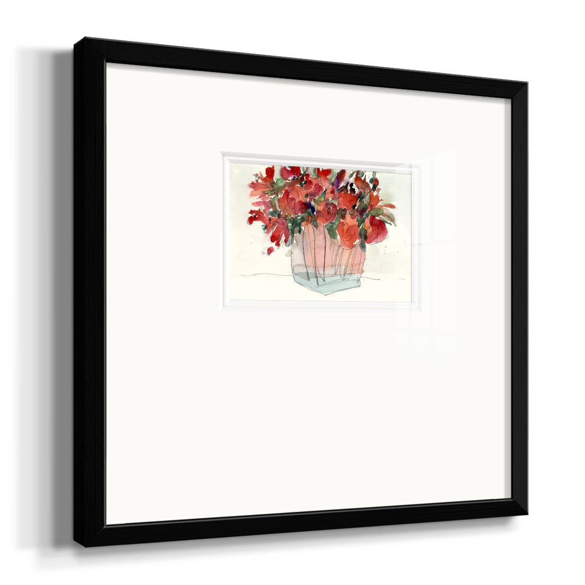 The Small Bunch II Premium Framed Print Double Matboard