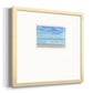 Rolling Surf I Premium Framed Print Double Matboard