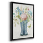 Garden Boots - Modern Framed Canvas Print