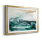 Sea Foam Flow I Premium Framed Print - Ready to Hang