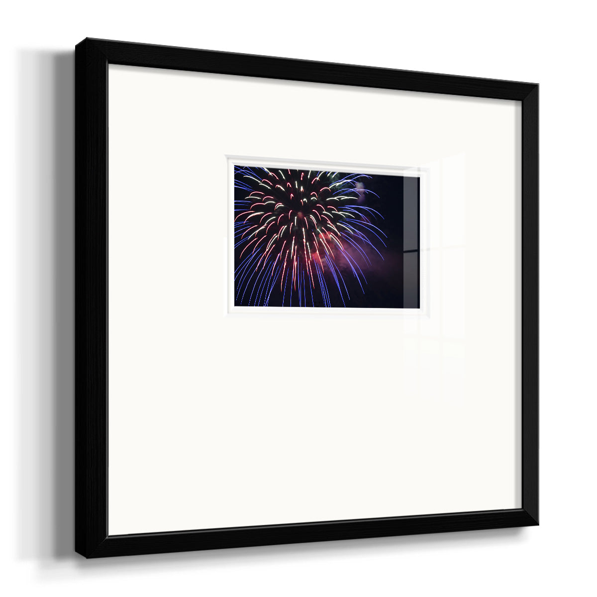 Sky Flower Premium Framed Print Double Matboard