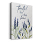 Thankful for this Home - Canvas Art Print