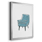 Take a Seat X - Modern Framed Canvas Print