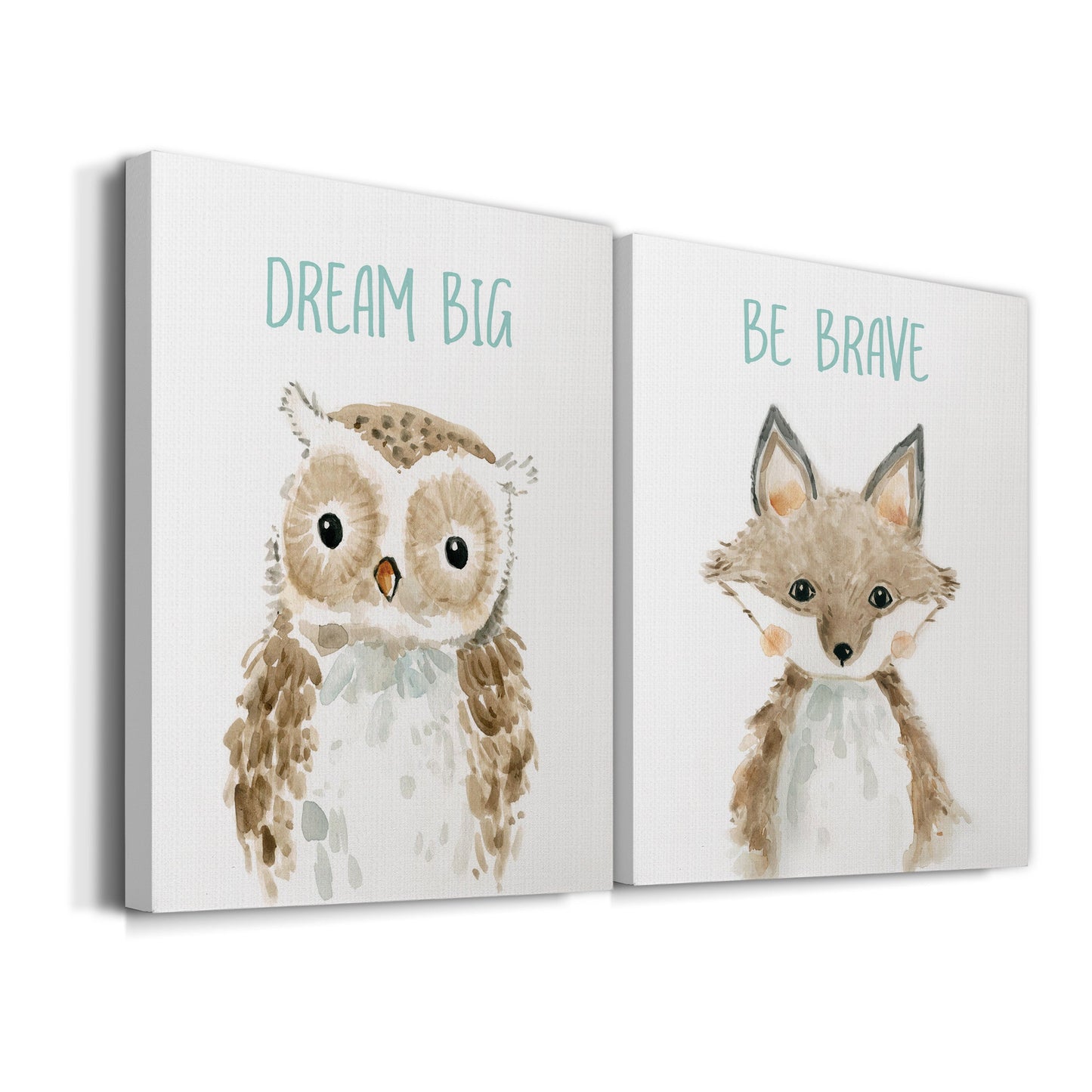 Dream Big Owl Premium Gallery Wrapped Canvas - Ready to Hang