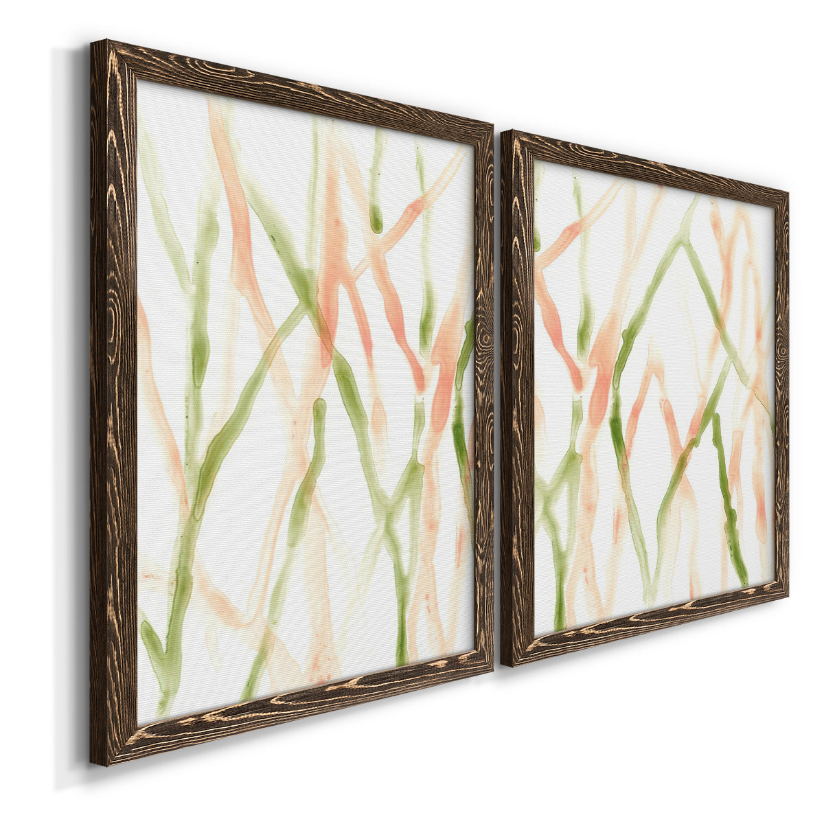 Runnel XIII - Premium Framed Canvas 2 Piece Set - Ready to Hang