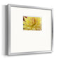 Blooms I- Premium Framed Print Double Matboard