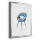 Take a Seat I - Modern Framed Canvas Print