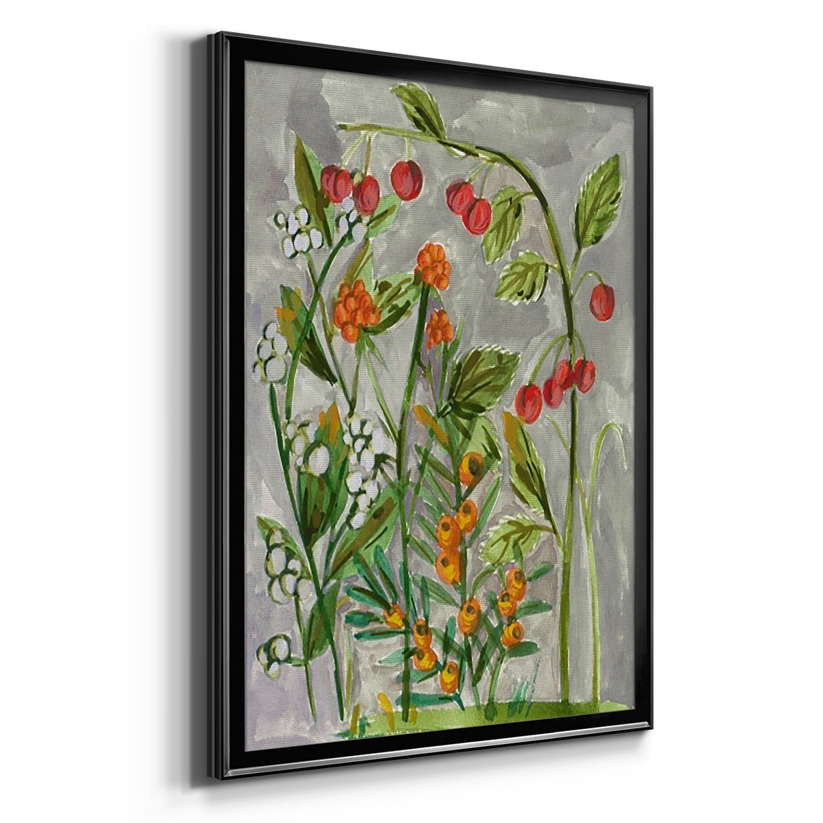 Dear Nature I - Modern Framed Canvas Print