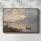 Traunsee, 1871 - Floater Framed Canvas Print