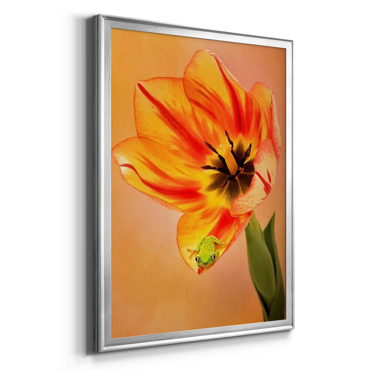 Hanging On VI - Modern Framed Canvas Print