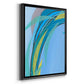 Circulating Flow III - Modern Framed Canvas Print