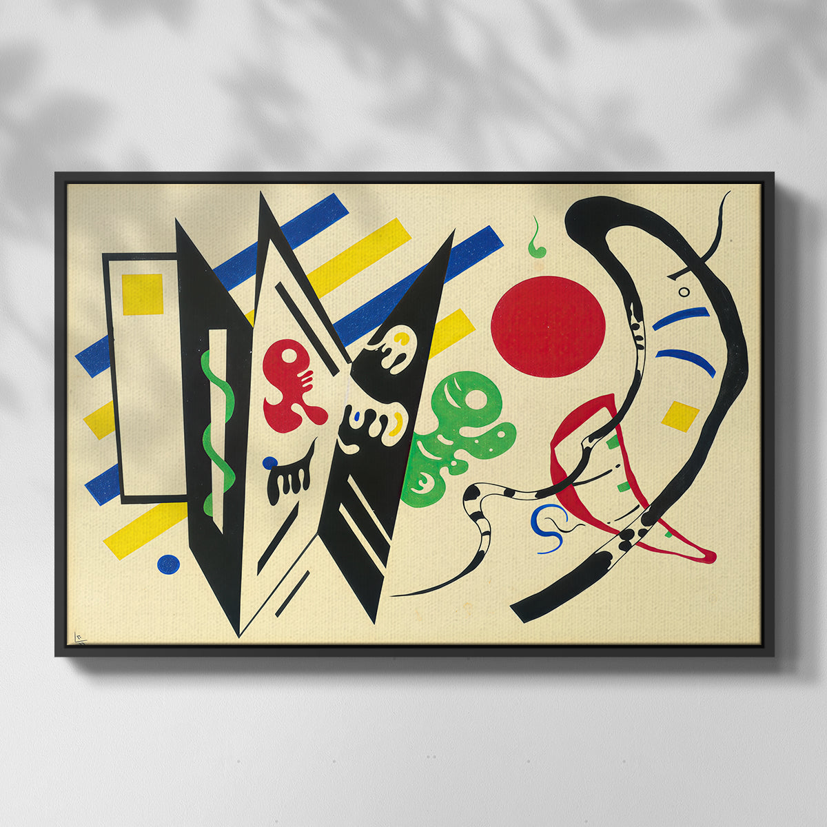 Reciprocity (Réciproque), 1935 - Floater Framed Canvas Print