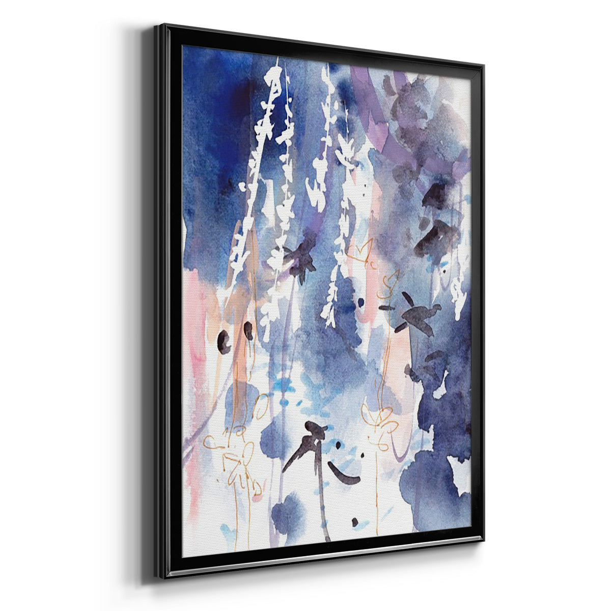 Late Night Breeze I - Modern Framed Canvas Print