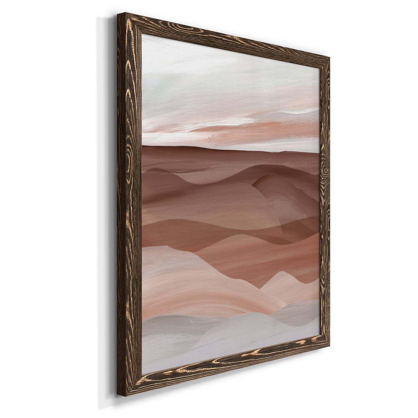 Sedona Valley - Premium Canvas Framed in Barnwood - Ready to Hang