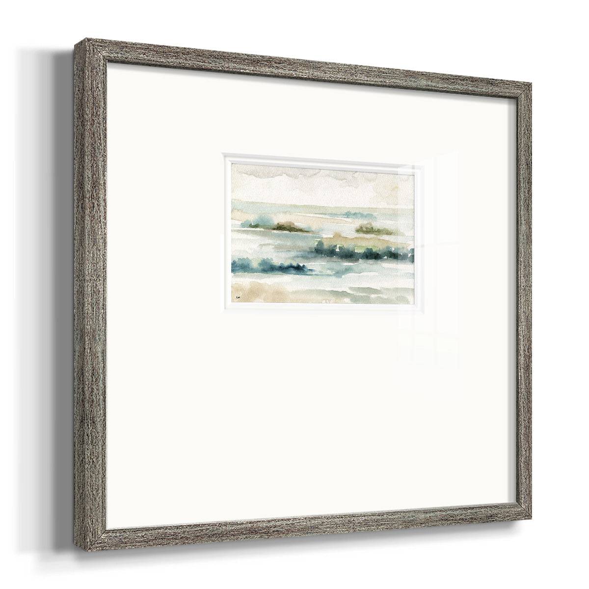 Pastel Panorama Premium Framed Print Double Matboard