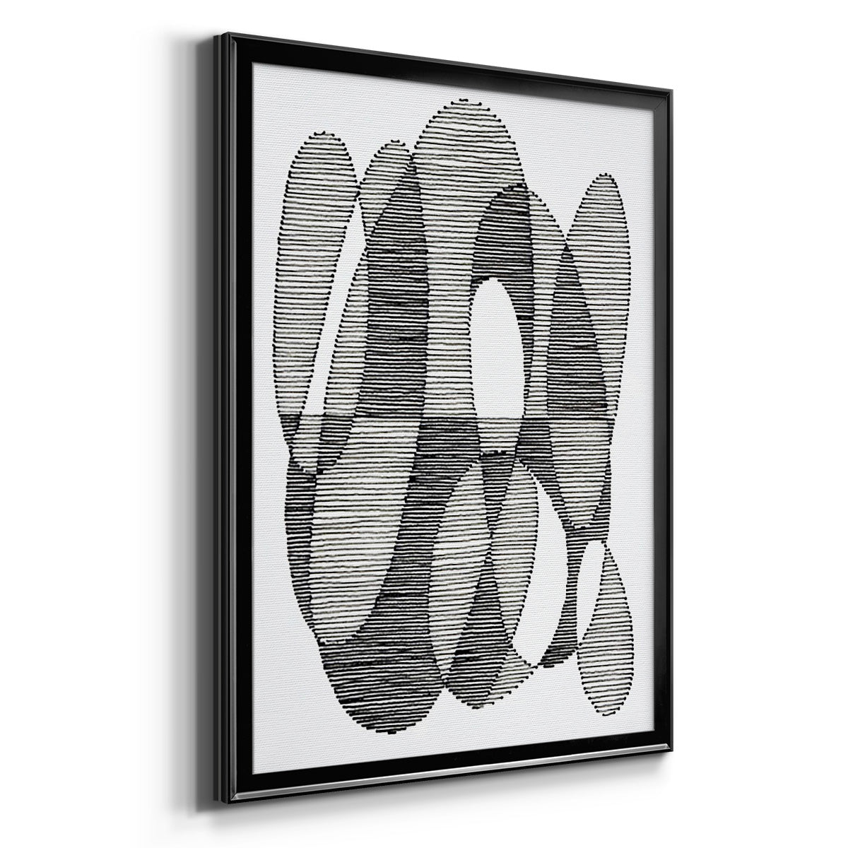 Opposite Day I - Modern Framed Canvas Print