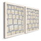 Networks I - Barnwood Framed Canvas Set