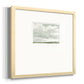 Gray Stone Sky III Premium Framed Print Double Matboard