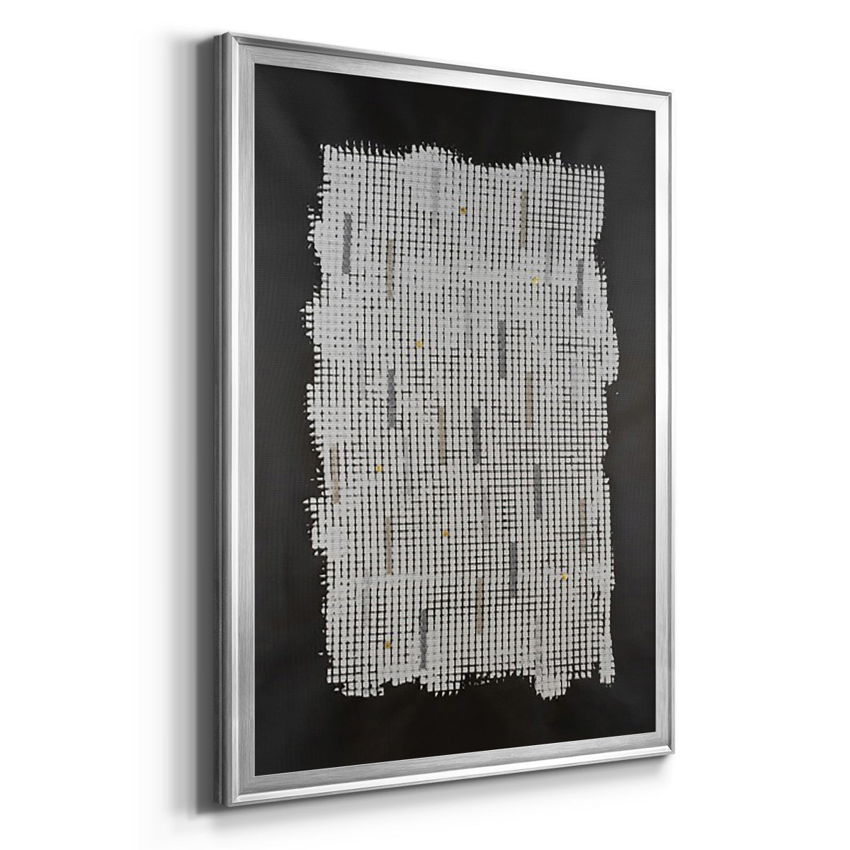 Bits & Bytes II - Modern Framed Canvas Print
