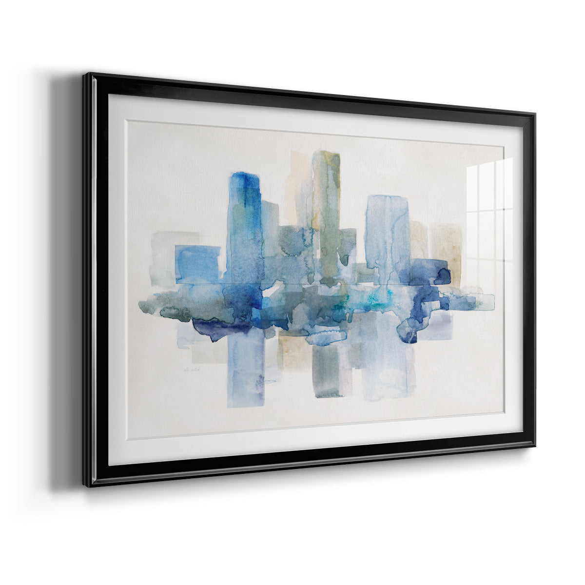 Soft Skyline II Premium Framed Print - Ready to Hang