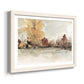 The Autumn View I - Barnwood Framed Art Print
