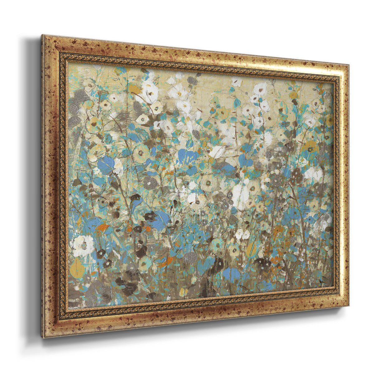 Flowering Vines I Premium Framed Canvas- Ready to Hang