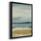 Ochre Outlook I - Modern Framed Canvas Print