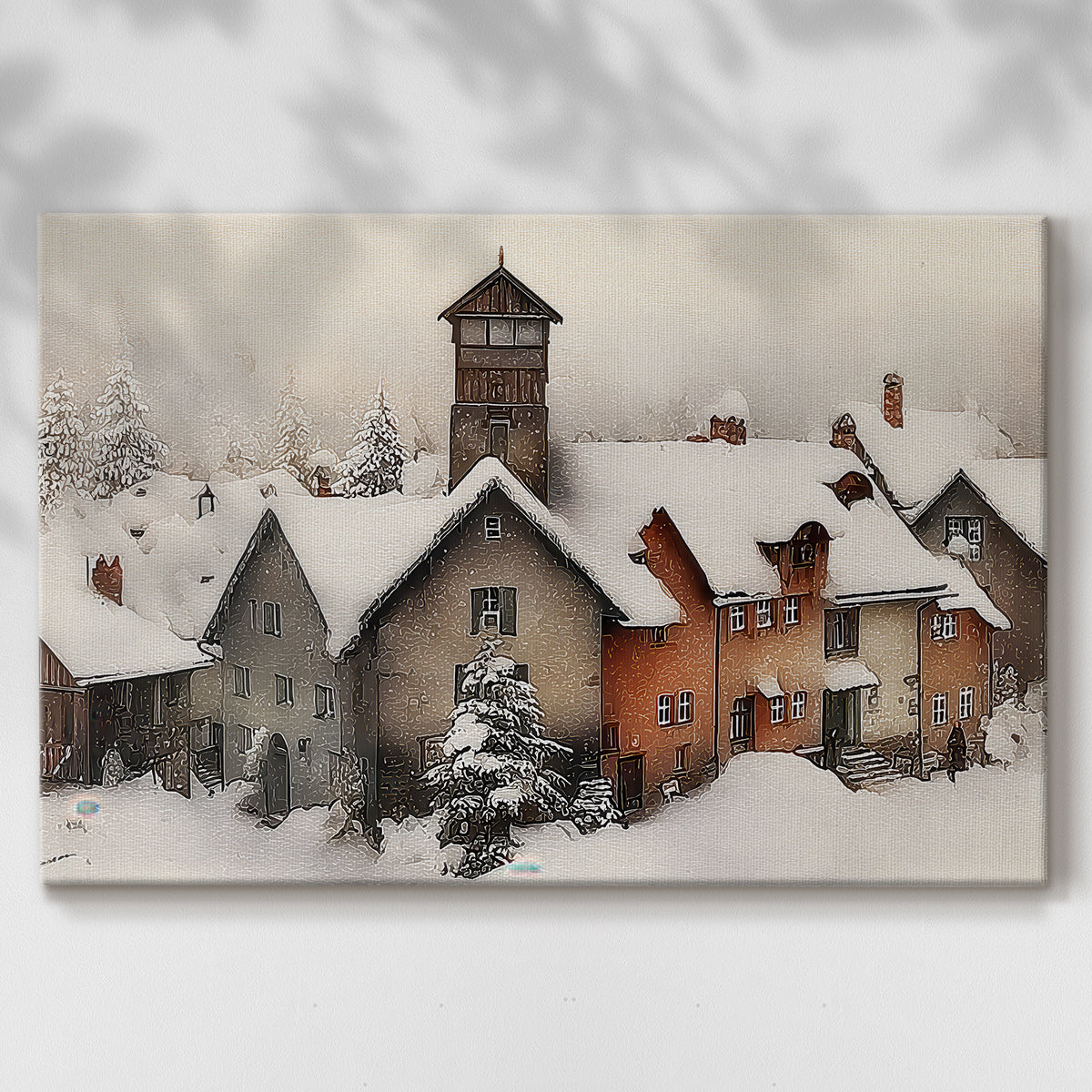 Twilight of Gilded Night - Canvas Art Print