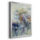 Meadow Saffron II - Modern Framed Canvas Print