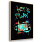 Gamer Tag I - Floater Framed Canvas Set
