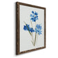 Blue Blossom Botanical I - Premium Canvas Framed in Barnwood - Ready to Hang