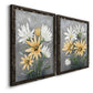 Summer Daisies I - Barnwood Framed Canvas Set