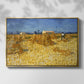 Wheat Field with Sheaves (Harvest in Provence), 1888 - Floater Framed Canvas Print