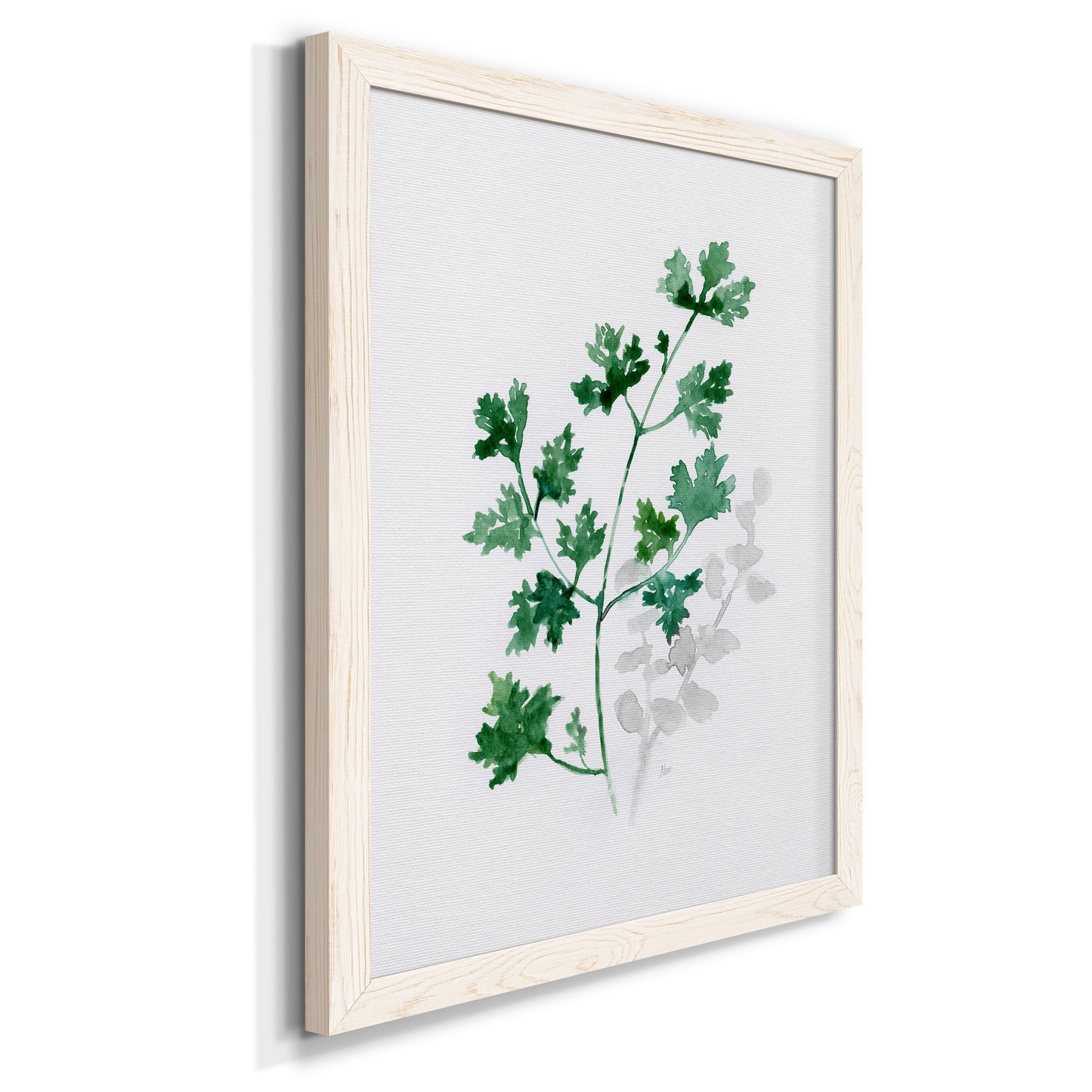 Freshly Picked I - Barnwood Framed Canvas Print