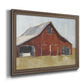 Rustic Red Barn I Premium Framed Canvas- Ready to Hang