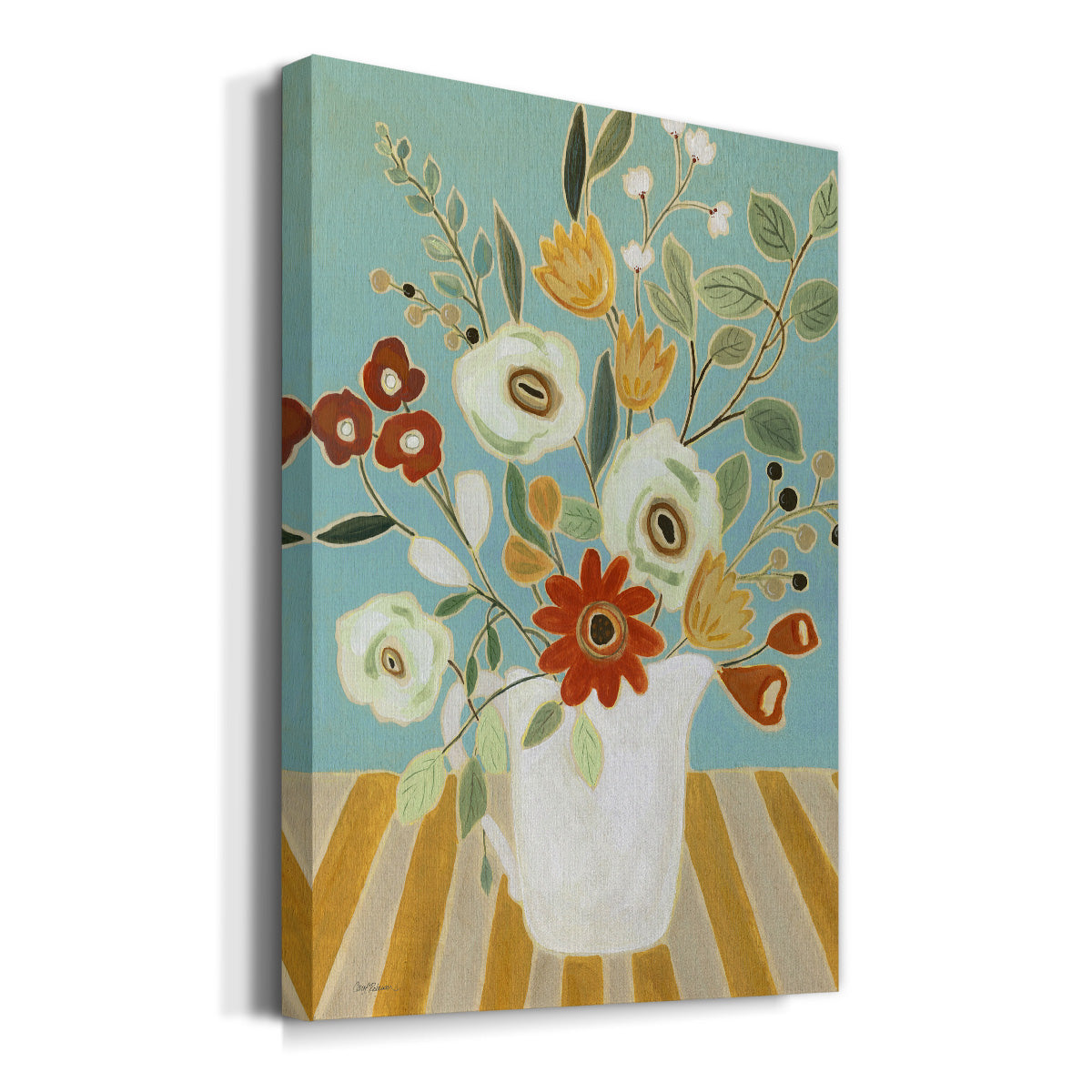 Joyful Blossoms I - Canvas Art Print