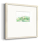 Green Mist Vista II Premium Framed Print Double Matboard