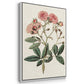 Pink Floral Mix IV - Framed Premium Gallery Wrapped Canvas L Frame 3 Piece Set - Ready to Hang