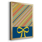 Stripes - Modern Framed Canvas Print