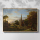 The Return, 1837 - Floater Framed Canvas Print