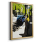 A Volvo in Ballard - Modern Framed Canvas Print