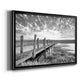 Sunset Contemplation Premium Classic Framed Canvas - Ready to Hang