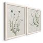 Blue Wispy I - Premium Framed Canvas 2 Piece Set - Ready to Hang