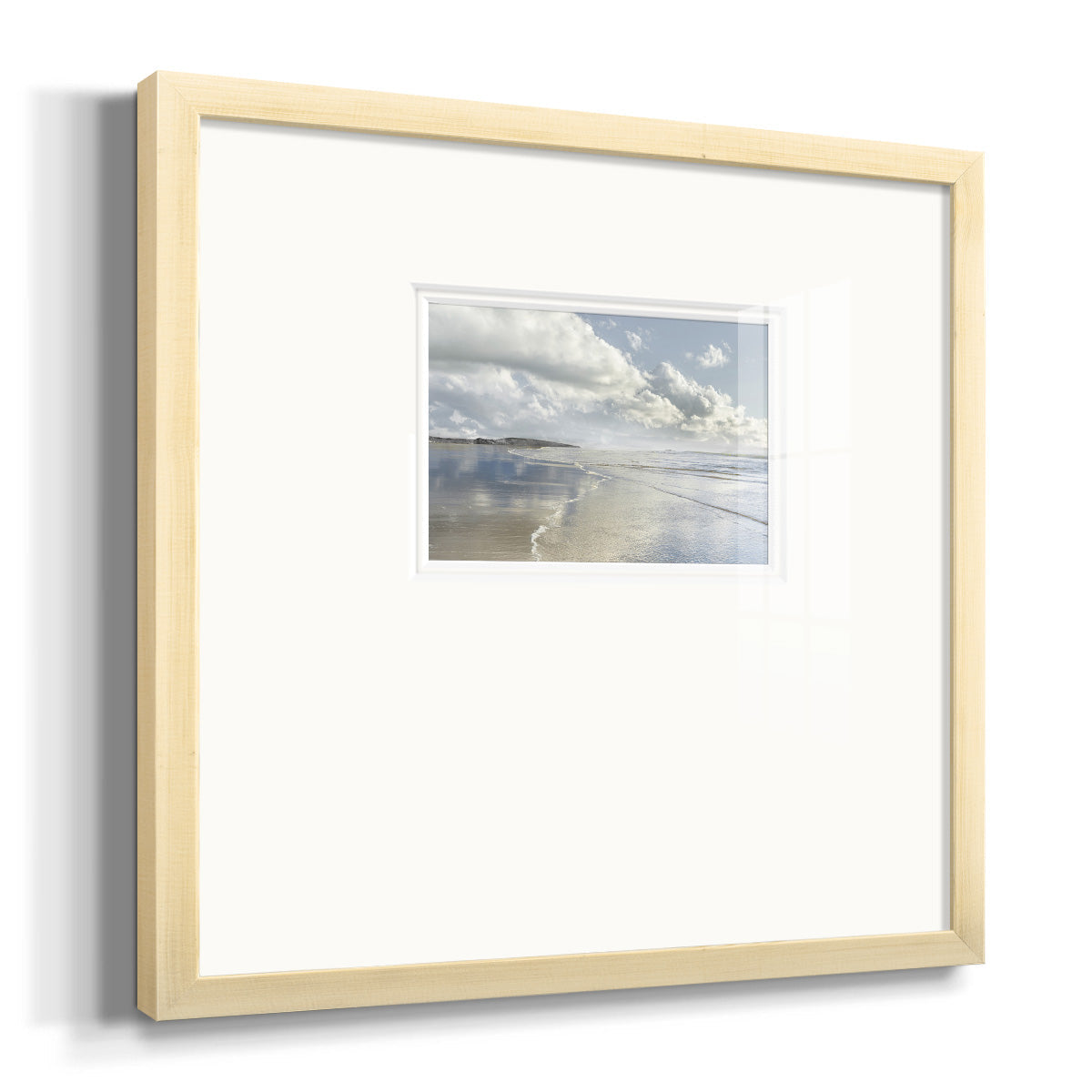 Infinity Beach Premium Framed Print Double Matboard