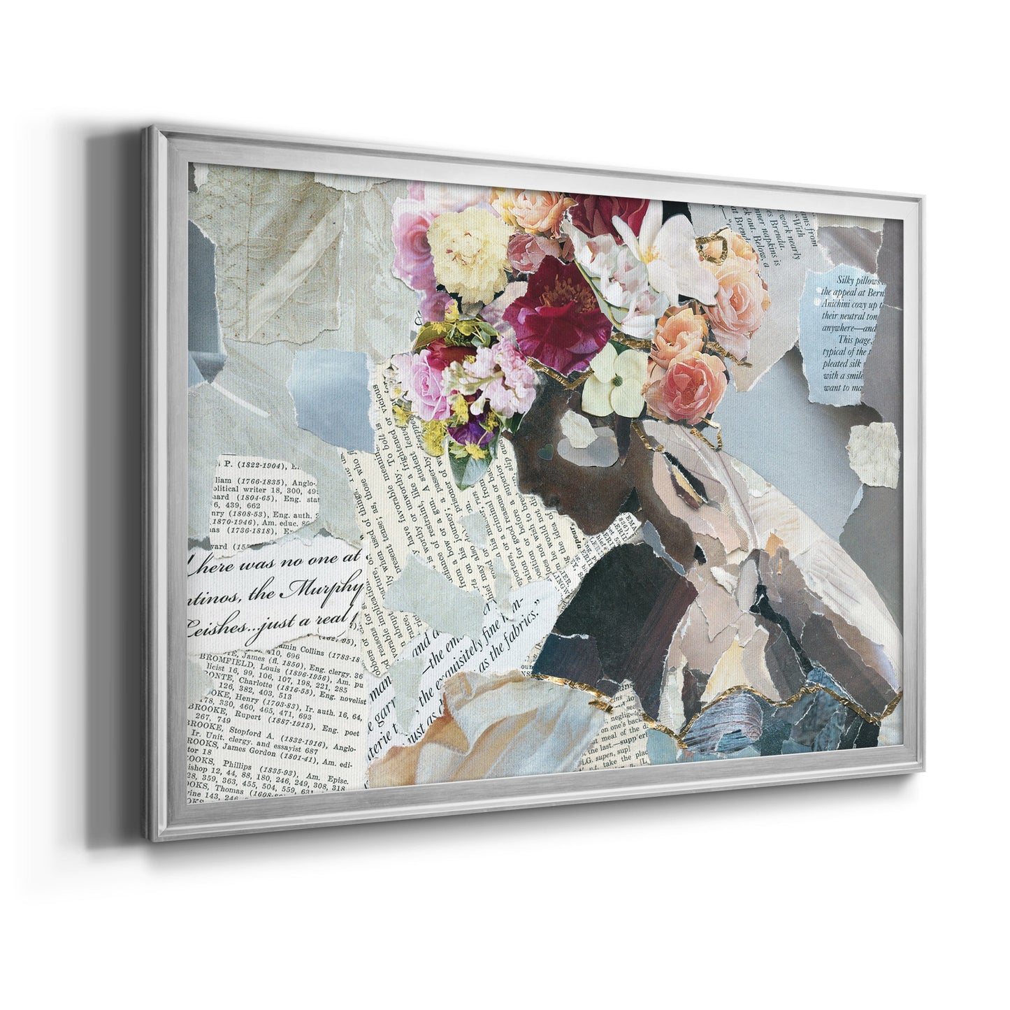 Contemplation II - Modern Framed Canvas Print