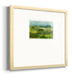 Emerald View IV Premium Framed Print Double Matboard