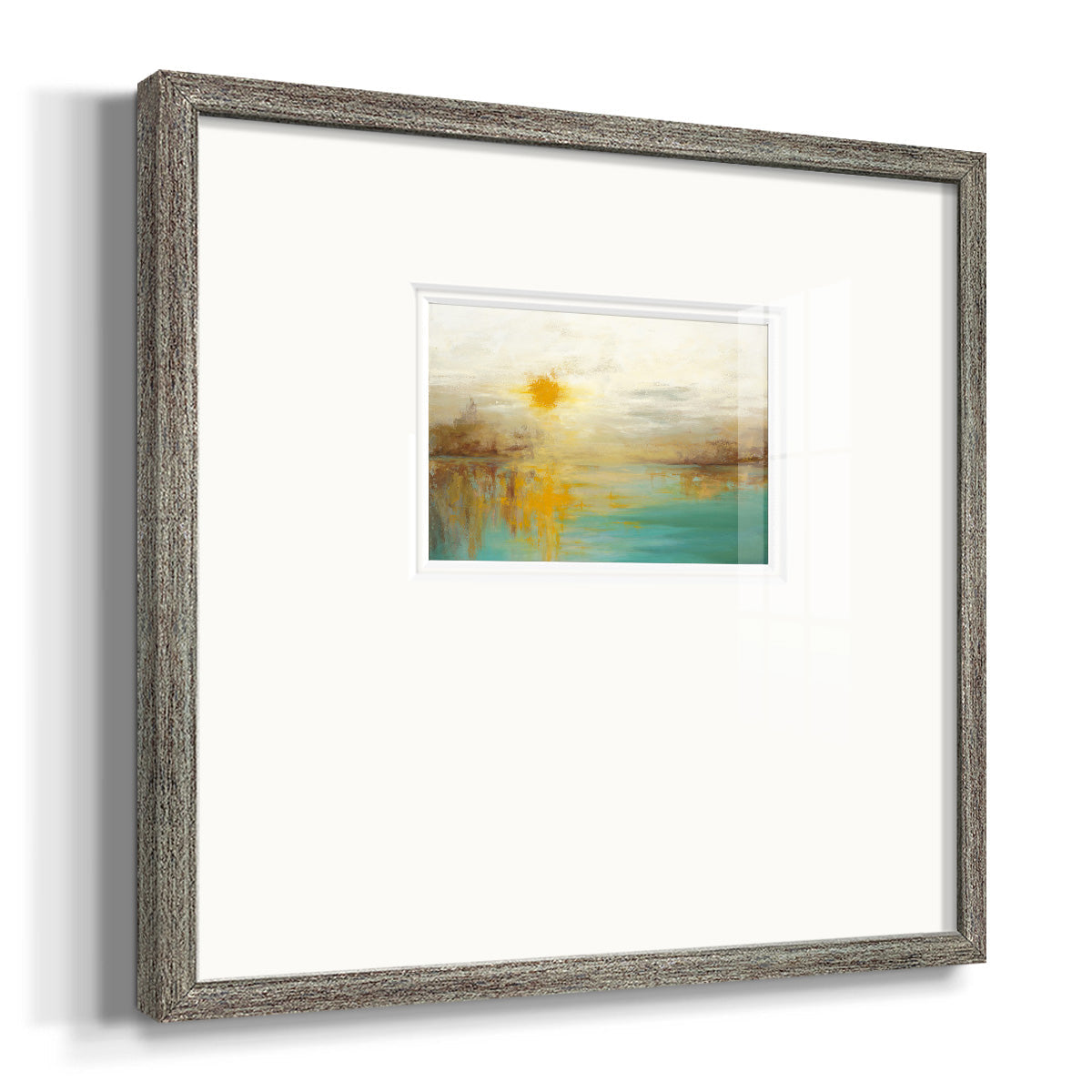 Last Day of Summer - Premium Framed Print Double Matboard