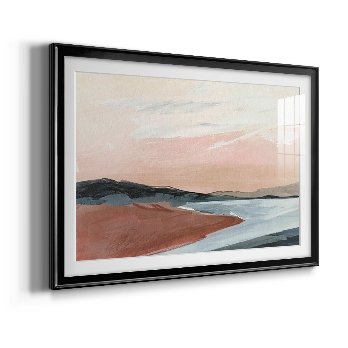 Paynes Coast I - Modern Framed Art Print