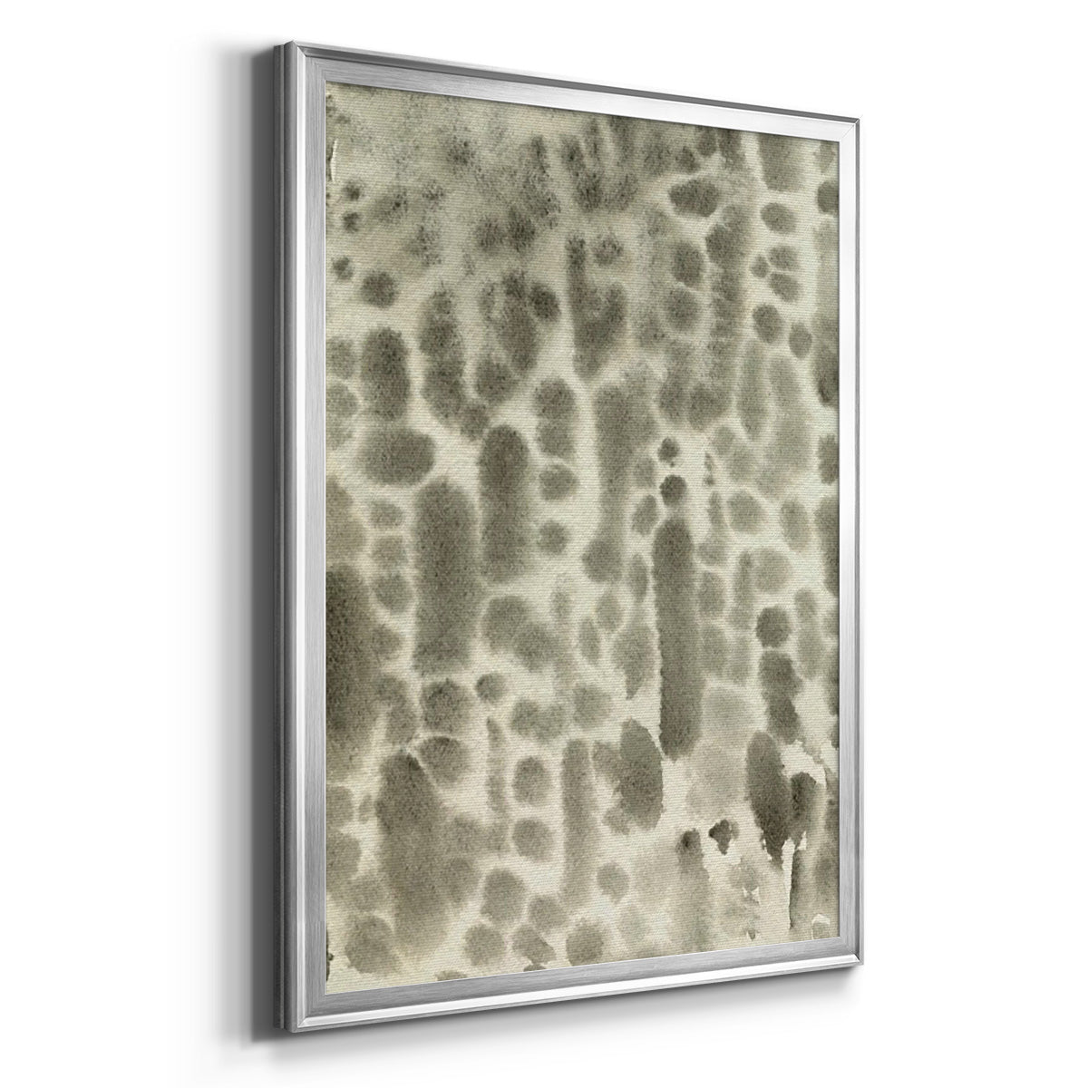 Watercolor Metric I - Modern Framed Canvas Print