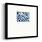 True Blue Wave II Premium Framed Print Double Matboard